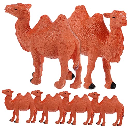 Vaguelly 6 Stück Teiliges Miniatur Kamel Figuren Lebensechte Tiermodelle für Garten und Tischdekoration und Wohnaccessoires Vaguelly 6 Stück Teiliges Miniatur Kamel Figuren Lebensechte Tiermodelle für Garten und Tischdekoration und Wohnaccessoires von Vaguelly