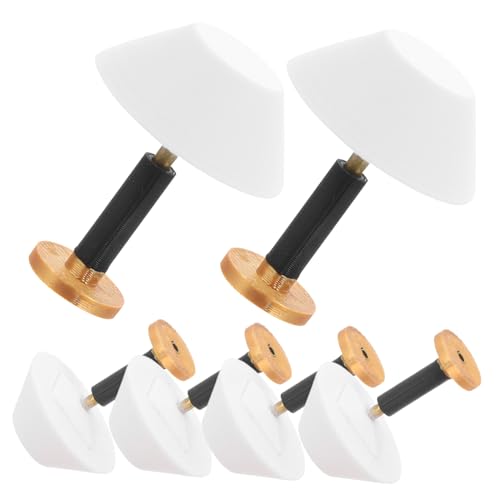 Vaguelly 6 Stück Teiliges Miniatur-tischlampen Kunststoff Realistische Kleine Nachttischlampen für Puppenhaus-Dekoration Detaillierte Mini-schreibtischlampen für DIY-mikrolandschaften von Vaguelly