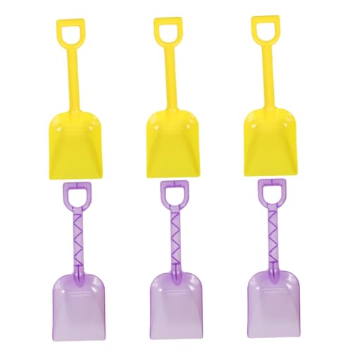 Vaguelly 6 Stück Teiliges Set Bunte Sandschaufeln für Leichte Tragbare Kunststoffschaufeln für Strand Sandgraben Sicheres Strandspielzeug Vaguelly 6 Stück Teiliges Set Bunte Sandschaufeln für Leichte Tragbare Kunststoffschaufeln für Strand Sandgraben Sicheres Strandspielzeug von Vaguelly