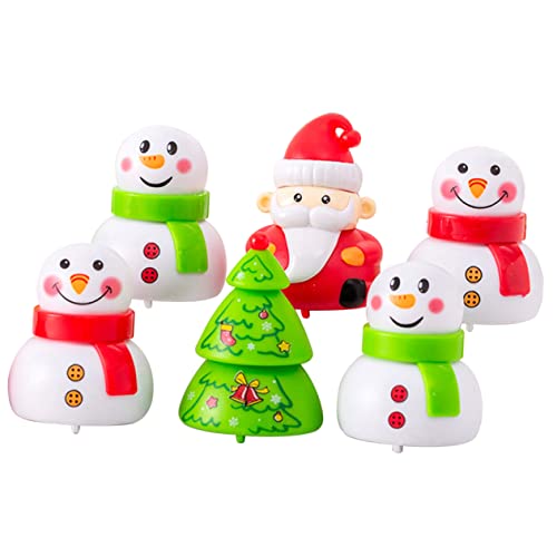 Vaguelly 6 Stück Teiliges Weihnachts Rückziehspielzeug Kreative Kinderfahrzeuge ohne Batterie Kleines Desktop Ornament mit Festlichem Design Mitbringsel für Xmas Partys und Geschenkideen Vaguelly 6 Stück Teiliges Weihnachts Rückziehspielzeug Kreative Kinderfahrzeuge ohne Batterie Kleines Desktop Ornament mit Festlichem Design Mitbringsel für Xmas Partys und Geschenkideen von Vaguelly