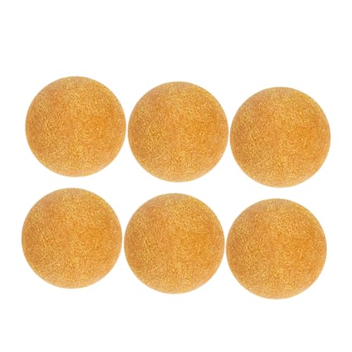 Vaguelly 6 Stück 36 Mm Fußball Für Jungen Und Mädchen Tischfußballspiele Robustes Material Leicht Zu Kontrollieren Für Indoor-familienunterhaltung Vaguelly 6 Stück 36 Mm Fußball Für Jungen Und Mädchen Tischfußballspiele Robustes Material Leicht Zu Kontrollieren Für Indoor-familienunterhaltung von Vaguelly