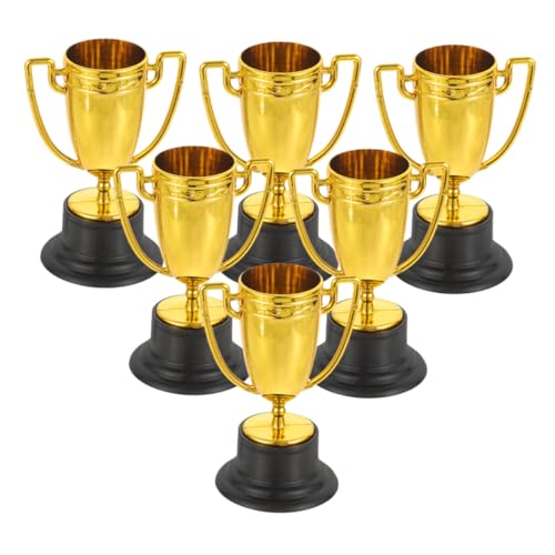 Vaguelly 6 Stück Trophäenspielzeug kleine Trophäen Mini-Trophäen-Partygeschenke kleine Pokalübergabe Mini-Trophäen-Kuchenaufsatz Pokale Trophäen vergeben Plastik Golden Wiederverwendbar Vaguelly 6 Stück Trophäenspielzeug kleine Trophäen Mini-Trophäen-Partygeschenke kleine Pokalübergabe Mini-Trophäen-Kuchenaufsatz Pokale Trophäen vergeben Plastik Golden Wiederverwendbar von Vaguelly