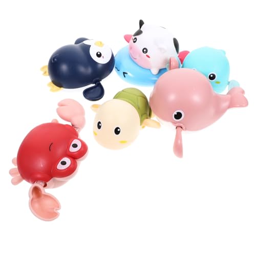 Vaguelly 6 Stück Wasserspielzeug Babybadewanne Badespielzeug Für Babys Badewanne Für Babys Kinderspielzeug Cartoon Kinderspielzeug Entzückendes Babybadespielzeug Babyparty Vaguelly 6 Stück Wasserspielzeug Babybadewanne Badespielzeug Für Babys Badewanne Für Babys Kinderspielzeug Cartoon Kinderspielzeug Entzückendes Babybadespielzeug Babyparty von Vaguelly