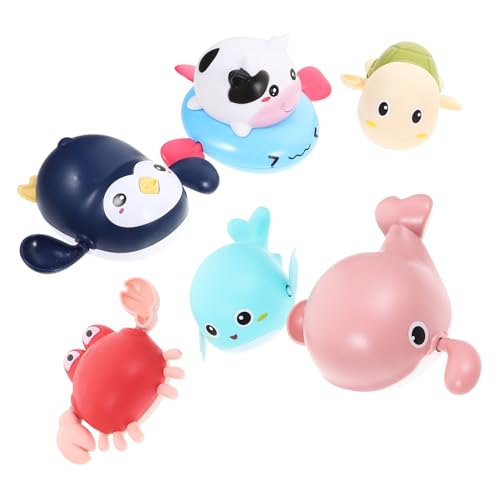 Vaguelly 6 Stück Wasserspielzeug Badespielzeug Kinderspielzeug Babybadewannenspielzeug Für Babys Badewanne Für Babys Kleinkinder Badespielzeug Aufziehspielzeug Für Babys Entzückendes Vaguelly 6 Stück Wasserspielzeug Badespielzeug Kinderspielzeug Babybadewannenspielzeug Für Babys Badewanne Für Babys Kleinkinder Badespielzeug Aufziehspielzeug Für Babys Entzückendes von Vaguelly