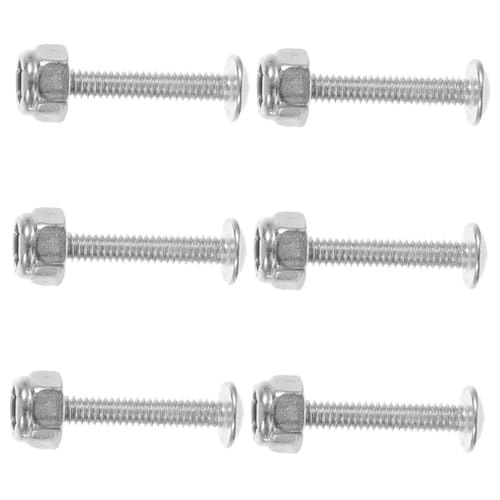 Vaguelly 6 Stücke Tisch Fußball Schrauben Fußball Teile Verzinktem Eisen Silber Vaguelly 6 Stücke Tisch Fußball Schrauben Fußball Teile Verzinktem Eisen Silber von Vaguelly