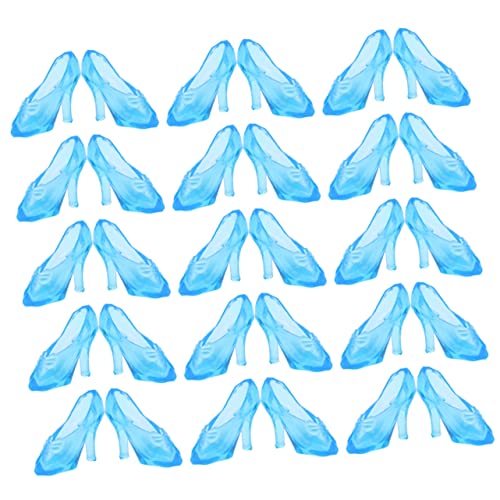Vaguelly 60 Paar Mini-Kristallhausschuh kinderspielzeug Miniaturen Puppe tun so, als würden sie geben vor, Hausspielzeug zu Sein Plastik Blue Vaguelly 60 Paar Mini-Kristallhausschuh kinderspielzeug Miniaturen Puppe tun so, als würden sie geben vor, Hausspielzeug zu Sein Plastik Blue von Vaguelly
