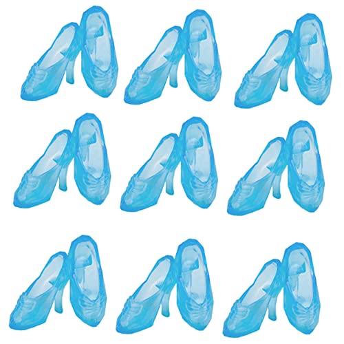 Vaguelly 60 Paar Mini-kristallhausschuh Miniaturen Puppe Tun So, Als Würden Sie Requisiten Tun So, Als Würden Sie Mini- - Plastik Blue von Vaguelly