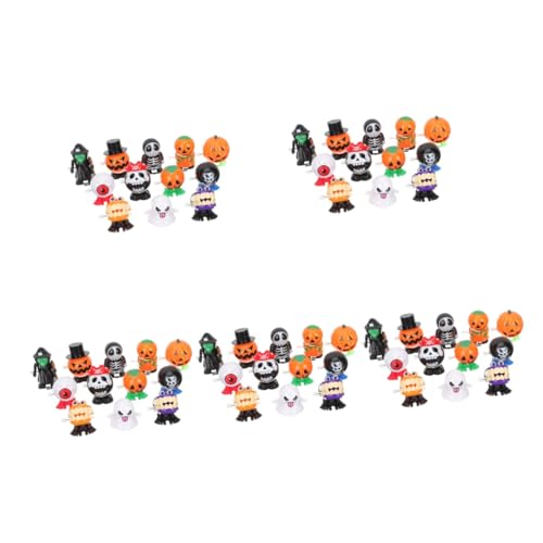 Vaguelly 60 STK Aufzieh Spielzeug Dekoration Für Zu Hause Baby-Geschenk Halloween Angst Relief Spielzeug Halloween-Spielzeug Aus Kunststoff Schmusespielzeug Pirat Kind Plastik Schmücken von Vaguelly