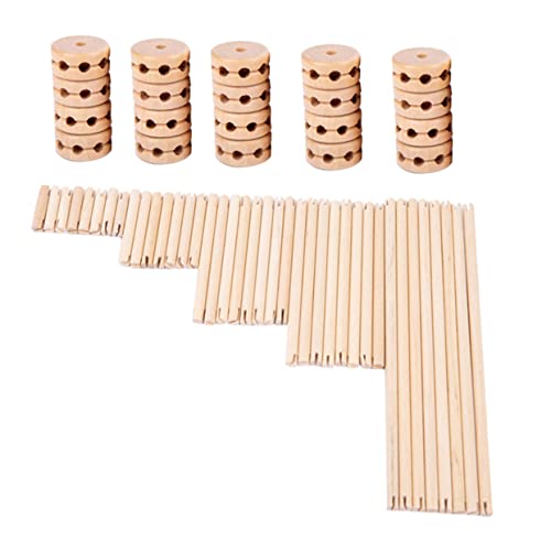 Vaguelly 60 Teile Bausteine Set Bildungs Und Konstruktionsspielzeug Für Montessori Für Kleinkinder Kreatives Holzspielzeug Für Frühes Lernen Für Jungen Und ädchen Vaguelly 60 Teile Bausteine Set Bildungs Und Konstruktionsspielzeug Für Montessori Für Kleinkinder Kreatives Holzspielzeug Für Frühes Lernen Für Jungen Und ädchen von Vaguelly
