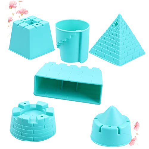 Vaguelly 6Er Set Sandburg Werkzeuge zum Sandabbau für den Strand lustiges Zufällige Farbe Vaguelly 6Er Set Sandburg Werkzeuge zum Sandabbau für den Strand lustiges Zufällige Farbe von Vaguelly