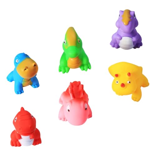 Vaguelly 6St Dinosaurier- für kinderspielzeug Portable Toys badespielzeug Water Toys Vakuum Zuschauer Badespielzeug für Babys Badespielzeug zum Kneifen Vinyl Vaguelly 6St Dinosaurier- für kinderspielzeug Portable Toys badespielzeug Water Toys Vakuum Zuschauer Badespielzeug für Babys Badespielzeug zum Kneifen Vinyl von Vaguelly