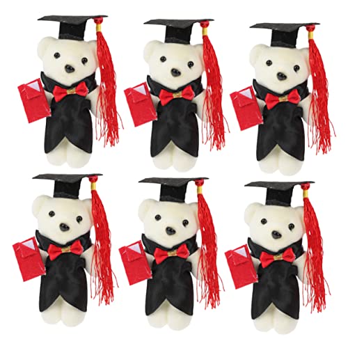 Vaguelly 6St Dr. Bär Blumenstrauß DIY liefert Mini-Puppen Bär Plüsch Dekoration kinderzimmer puppenspielzeug teddybären Plush Toy Abschluss Plüschbär abschluss ausgestopfter bär Stoff Black Vaguelly 6St Dr. Bär Blumenstrauß DIY liefert Mini-Puppen Bär Plüsch Dekoration kinderzimmer puppenspielzeug teddybären Plush Toy Abschluss Plüschbär abschluss ausgestopfter bär Stoff Black von Vaguelly