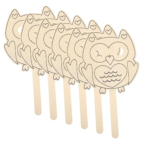 Vaguelly 6St Foto Requisiten Kostüm Gesicht Cosplay-Maske faschingszubehör leere maske gastgeschenke leere Masken Tiermasken für Graffiti-Tiermasken Holz Vaguelly 6St Foto Requisiten Kostüm Gesicht Cosplay-Maske faschingszubehör leere maske gastgeschenke leere Masken Tiermasken für Graffiti-Tiermasken Holz von Vaguelly