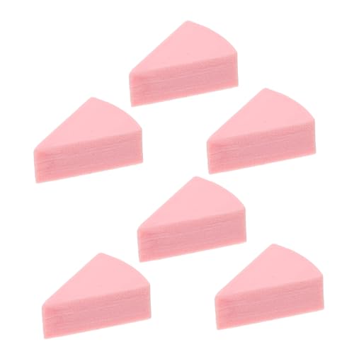 Vaguelly 6 Stücke Realistische Kuchen Dessert Basis Mini Puppenhaus Zubehör Faux Kuchen Lebensmittel Für Jungen Und Mädchen Rolle Spielen von Vaguelly