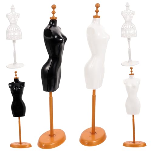 Vaguelly 6St Mannequin-Kleiderform Schneiderpuppe Prinzessin wiedergeborene Babypuppen schaufensterpuppe maneküre- Set Unterstützung für Puppenkleidung Puppenhauszubehör Plastik Vaguelly 6St Mannequin-Kleiderform Schneiderpuppe Prinzessin wiedergeborene Babypuppen schaufensterpuppe maneküre- Set Unterstützung für Puppenkleidung Puppenhauszubehör Plastik von Vaguelly