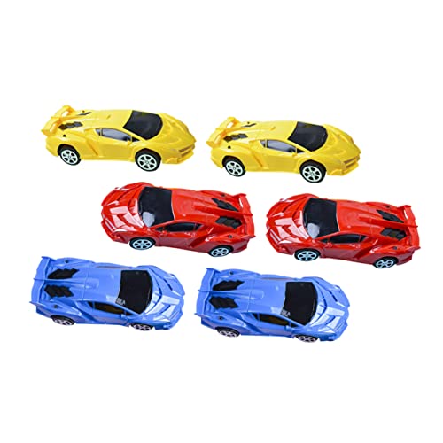 Vaguelly 6St REIBUNGSAUTO Auto puppenwagen Interaktives zum Zurückziehen des Autos Trägheitsfahrzeug Bauspielzeug für Kleinkinder Kinderauto Vaguelly 6St REIBUNGSAUTO Auto puppenwagen Interaktives zum Zurückziehen des Autos Trägheitsfahrzeug Bauspielzeug für Kleinkinder Kinderauto von Vaguelly