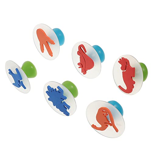 Vaguelly 6St Stempel bastelset basteln für spielsachen für Toys for Crafts for Zeichnen von Kunstwerkzeugen Briefmarken malen Malerei Siegel Eva von Vaguelly