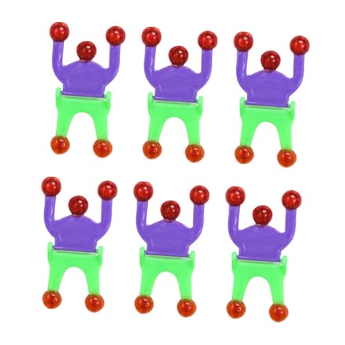 Vaguelly 6St Wand-Crawler- mini für stressabbau Entspannungsspielzeug funnytoys Funny Toys Kinderspielzeug zum Stressabbau weiches Material von Vaguelly
