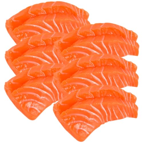 Vaguelly 6St Wohnkultur lachfas catchring hochzeitsdekoration hochzeitdeko The ad Essen Fisch künstlich Anlage gefälschtes Lachsmodell Schaufensterdekorationen PVC Orange Vaguelly 6St Wohnkultur lachfas catchring hochzeitsdekoration hochzeitdeko The ad Essen Fisch künstlich Anlage gefälschtes Lachsmodell Schaufensterdekorationen PVC Orange von Vaguelly