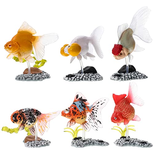Vaguelly 6St Zierfischmodell Figuren Sich bewegender falscher Fisch gefälschtes Aquarium künstlicher Fisch Kinderversorgung Fisch Figur entzückende Fischfigur Kinderaccessoire PVC Vaguelly 6St Zierfischmodell Figuren Sich bewegender falscher Fisch gefälschtes Aquarium künstlicher Fisch Kinderversorgung Fisch Figur entzückende Fischfigur Kinderaccessoire PVC von Vaguelly
