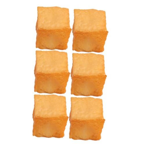 Vaguelly Realistisches Fisch-tofu-Modell PVC-Material Lebensechter Gefälschter Fisch-tofu Für Die Fotografie von Vaguelly