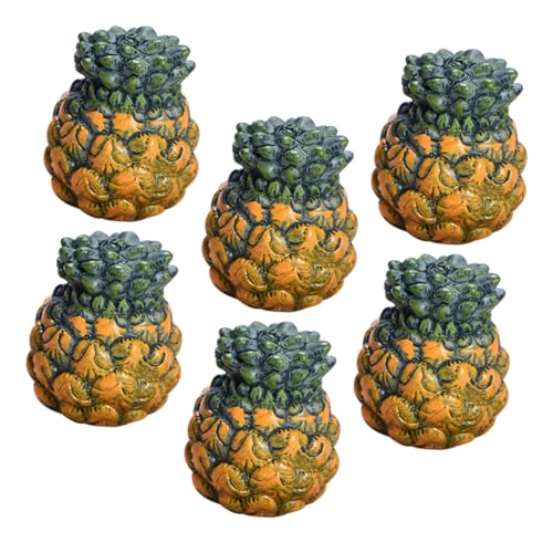 Vaguelly 6St künstliche Früchte Obst Ananas Dosenfrüchte Traubenschneider Zitronensaft wohnungsdeko hausdeko Dekoobjekt dekoringe Toy Miniatur-Fruchtornamente Simulationsfrucht Harz Green Vaguelly 6St künstliche Früchte Obst Ananas Dosenfrüchte Traubenschneider Zitronensaft wohnungsdeko hausdeko Dekoobjekt dekoringe Toy Miniatur-Fruchtornamente Simulationsfrucht Harz Green von Vaguelly