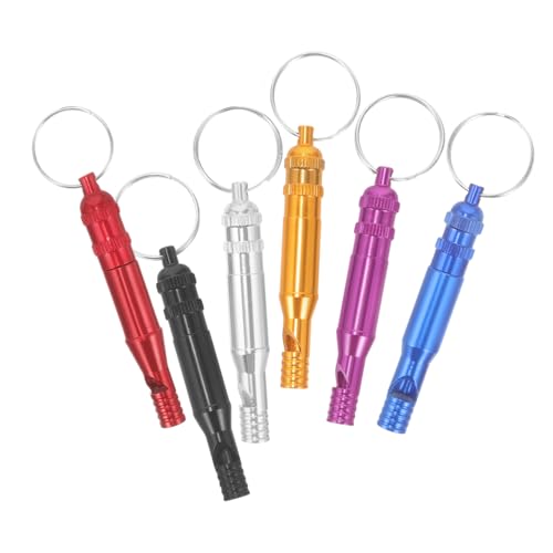 Vaguelly 6Stücke Survival Pfeifen für Outdoor Aktivitäten Laute Notfallpfeifen Verschiedenen Farben für Wanderungen Camping Vaguelly 6Stücke Survival Pfeifen für Outdoor Aktivitäten Laute Notfallpfeifen Verschiedenen Farben für Wanderungen Camping von Vaguelly