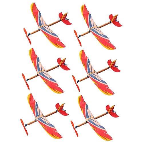 Vaguelly 6stücke Teiliges DIY Gummibandflugzeug Für Kreatives Spielzeug Für Outdoor-aktivitäten Lehrreiches Basteln Und Modellbau Für Geburtstagsfeiern Und Spielspaß Vaguelly 6stücke Teiliges DIY Gummibandflugzeug Für Kreatives Spielzeug Für Outdoor-aktivitäten Lehrreiches Basteln Und Modellbau Für Geburtstagsfeiern Und Spielspaß von Vaguelly