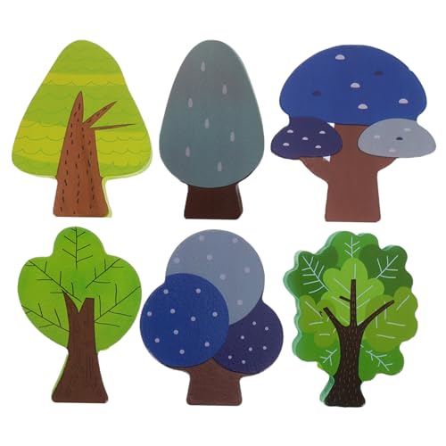 Vaguelly 6pcs Set Track Szene Zubehör Baum Zug Baum Mini Bäume Holzbahn Dekorative Bäume Baum Mini Bäume Eisenbahn Zubehör Holz Track Baumdekor Holz Vaguelly 6pcs Set Track Szene Zubehör Baum Zug Baum Mini Bäume Holzbahn Dekorative Bäume Baum Mini Bäume Eisenbahn Zubehör Holz Track Baumdekor Holz von Vaguelly