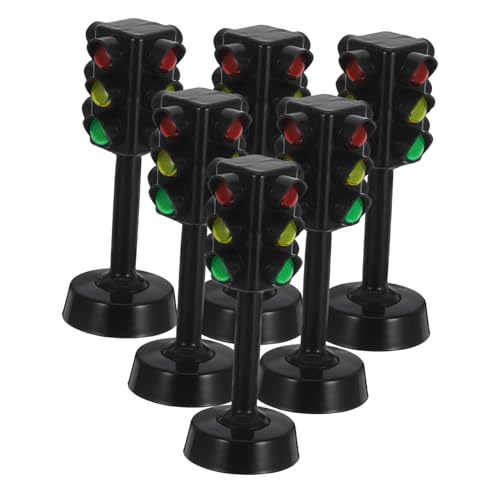 Vaguelly 6 Stücke Verkehrszeichen Spielzeug Verkehrsampel Lichter Kinder Bildung Spielzeug Simulation Stop Zebrastreifen Für Jungen Vaguelly 6 Stücke Verkehrszeichen Spielzeug Verkehrsampel Lichter Kinder Bildung Spielzeug Simulation Stop Zebrastreifen Für Jungen von Vaguelly