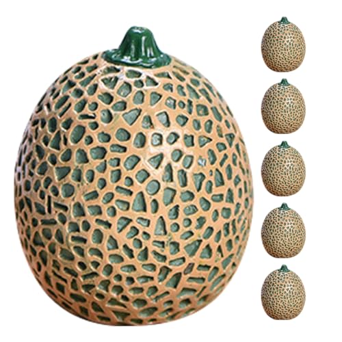 Vaguelly 6 Stücke Künstliche Melone Decor Modelle Realistische Simulation Obst für Puppenhaus Vaguelly 6 Stücke Künstliche Melone Decor Modelle Realistische Simulation Obst für Puppenhaus von Vaguelly