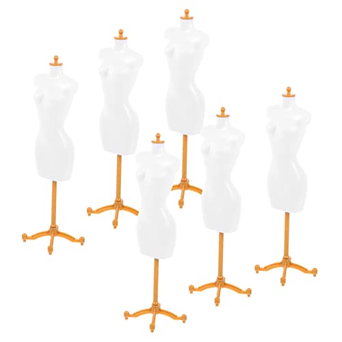Vaguelly 6stücke Teiliges Puppen-Mannequin Hochwertigem Für Präsentation Von Puppenkleidung Dekoration Und DIY-projekte Für Puppenliebhaber von Vaguelly