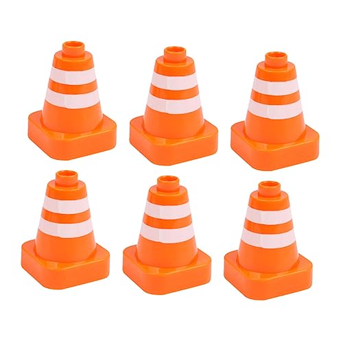 Vaguelly Mini-straßensperren-spielzeugset 6-teilig Simulation Verkehrszeichen für Jungen und Mädchen Sensorisches Spielzeug Stabile Abs-Konstruktion Vaguelly Mini-straßensperren-spielzeugset 6-teilig Simulation Verkehrszeichen für Jungen und Mädchen Sensorisches Spielzeug Stabile Abs-Konstruktion von Vaguelly