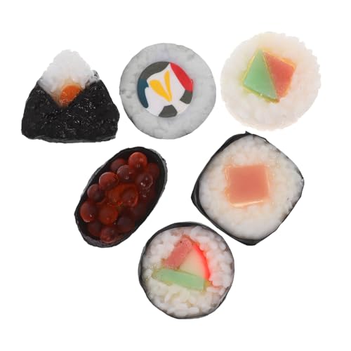 Vaguelly Realistische Miniatur-Sushi-Modelle für Die Inneneinrichtung Fotografie und Als Zubehör für Die Spielküche Vaguelly Realistische Miniatur-Sushi-Modelle für Die Inneneinrichtung Fotografie und Als Zubehör für Die Spielküche von Vaguelly