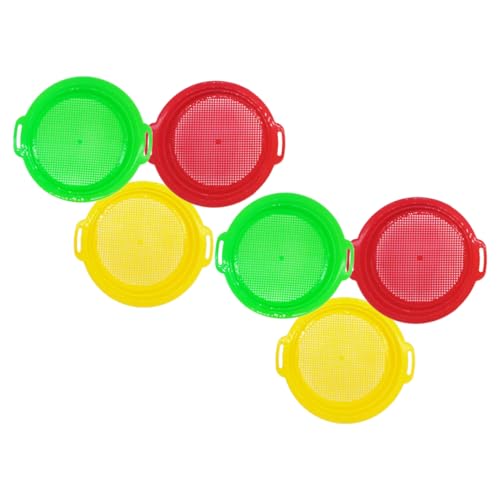 Vaguelly 6st Strandschirm Sandspielzeug Für Den Strand Kinderspielzeug Outdoor-spielgeräte Für Sandkastensieb Bausätze Sandkästen Strandsandsieber Sieb Für Sandspielzeug Plastik Vaguelly 6st Strandschirm Sandspielzeug Für Den Strand Kinderspielzeug Outdoor-spielgeräte Für Sandkastensieb Bausätze Sandkästen Strandsandsieber Sieb Für Sandspielzeug Plastik von Vaguelly