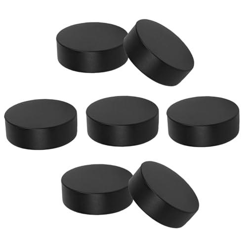 Vaguelly 7 Stück Teiliges PU Ice Hockey Pucks Sanft Leicht für Indoor-Training Sicherer Schaumstoff für Jugendliche Erwachsene Tragbar und Geräuscharm für Teamübungen und Sportparty Vaguelly 7 Stück Teiliges PU Ice Hockey Pucks Sanft Leicht für Indoor-Training Sicherer Schaumstoff für Jugendliche Erwachsene Tragbar und Geräuscharm für Teamübungen und Sportparty von Vaguelly