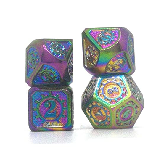 Vaguelly 7 Stücke Brettspiele Facettenreiche Würfel Digitale Würfel Vaguelly 7 Stücke Brettspiele Facettenreiche Würfel Digitale Würfel von Vaguelly