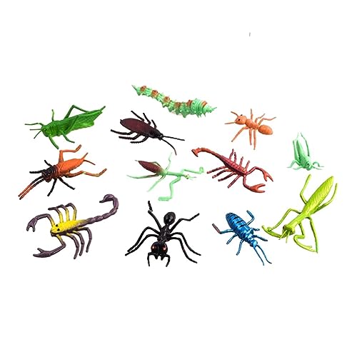 72 STK Verschiedene Insektenspielzeuge Spielzeug für Kinder kinderspielzeug Tier-Spielzeug dekorative Gegenstände Modelle kleine Tierfiguren Heimtextilien liefert Vielfalt Anzeige von Vaguelly