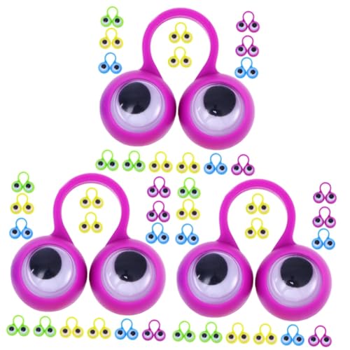75 STK Augenring Plastik Tragbar Kleines Spielzeug Kind von Vaguelly