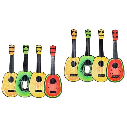 Vaguelly 8 STK 21 Zoll Gitarre Kindergitarre Anfänger Gitarre Gitarrenspielzeug Spielzeug Für Musikinstrumente Kinderspielzeug Spielzeug Für Kleinkinder Baby Kleine Gitarre Ukulele von Vaguelly