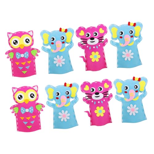 Vaguelly Bastelset Für Jungen Und Mädchen Tierpuppen Für Jungen Und Mädchen Handgefertigtes Spielzeug Handpuppenherstellung von Vaguelly