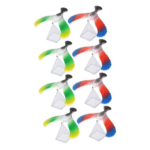 Vaguelly 8 Stück Balancierendes Adler- Vintage - Mini-Balance-Vogel Adlerspielzeug Desktop- Finger-Balance-Spiel Adler-partygeschenke Vorschulspielzeug Plastik von Vaguelly