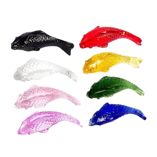 Vaguelly 8 Stück Fischverzierung Aquarienfischfigur Party schwimmender Fisch Aquarium Ornamente klein Bob kleine Fische Kristallglas schickes Fischdekor Zubehör für Aquarien Weißer Kristall Vaguelly 8 Stück Fischverzierung Aquarienfischfigur Party schwimmender Fisch Aquarium Ornamente klein Bob kleine Fische Kristallglas schickes Fischdekor Zubehör für Aquarien Weißer Kristall von Vaguelly
