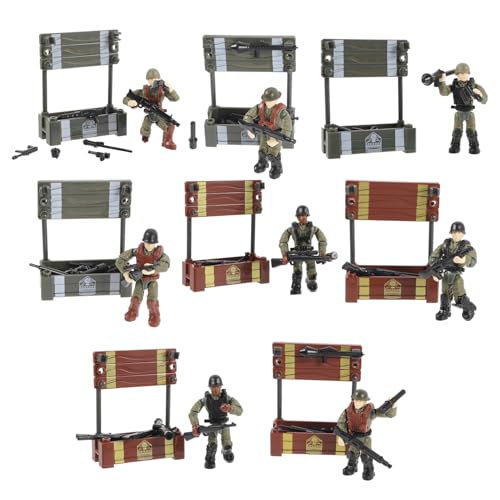 Vaguelly 8 Stück Miniatur Soldaten Figuren Teiliges für Sandtablett und Miniatur Szenen Detailreiche Actionfiguren für Kreative Dekoration Vaguelly 8 Stück Miniatur Soldaten Figuren Teiliges für Sandtablett und Miniatur Szenen Detailreiche Actionfiguren für Kreative Dekoration von Vaguelly