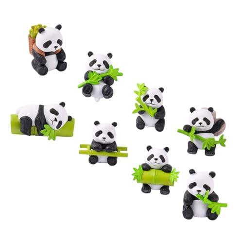 Vaguelly 8 Stück Panda-Figur Panda-Kuchendekorationen Kuscheltier Garten-Panda-Statue Panda-Verzierung Panda geburtstagsdeko Tierfiguren Set Harzhandwerk Entzückende Panda-Statue Vaguelly 8 Stück Panda-Figur Panda-Kuchendekorationen Kuscheltier Garten-Panda-Statue Panda-Verzierung Panda geburtstagsdeko Tierfiguren Set Harzhandwerk Entzückende Panda-Statue von Vaguelly