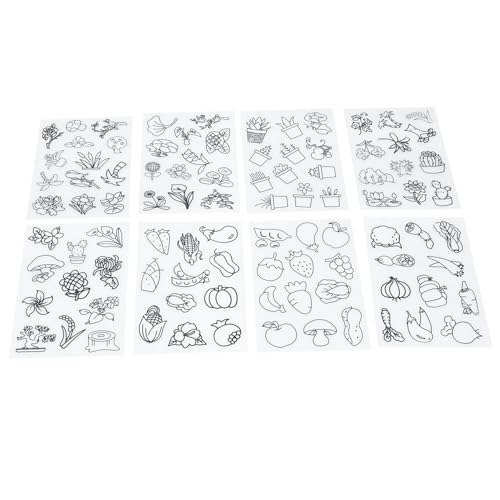 Vaguelly 8 Stück Bedruckbare Schrumpffolien Mit Mustermaterial Für Jungen Und Zum Basteln Vaguelly 8 Stück Bedruckbare Schrumpffolien Mit Mustermaterial Für Jungen Und Zum Basteln von Vaguelly
