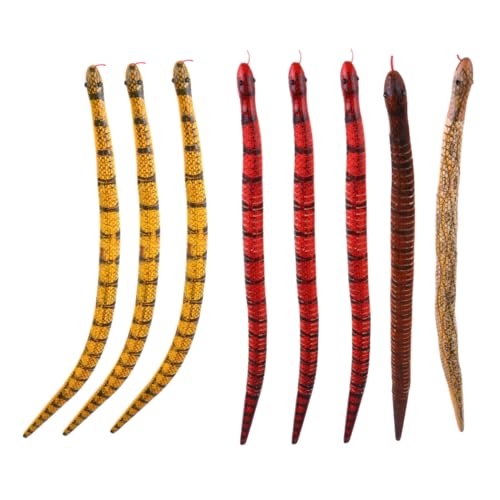 Vaguelly 8 Stück Simuliertes Schlangenspielzeug aus Holz Spukhaus Requisiten Haustier geburtstagsdekoration gebutagsdeko kinderspielzeug gegliedertes Flexibles Schlangenspielzeug hölzern Vaguelly 8 Stück Simuliertes Schlangenspielzeug aus Holz Spukhaus Requisiten Haustier geburtstagsdekoration gebutagsdeko kinderspielzeug gegliedertes Flexibles Schlangenspielzeug hölzern von Vaguelly