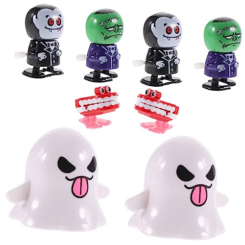 Vaguelly 8 Stück Teiliges Aufziehspielzeug für Halloween Cartoon Uhrwerkspielzeug mit Geistern Vampiren und Kürbissen für Partys und Festlichkeiten Sicheres und Unterhaltsames Vaguelly 8 Stück Teiliges Aufziehspielzeug für Halloween Cartoon Uhrwerkspielzeug mit Geistern Vampiren und Kürbissen für Partys und Festlichkeiten Sicheres und Unterhaltsames von Vaguelly