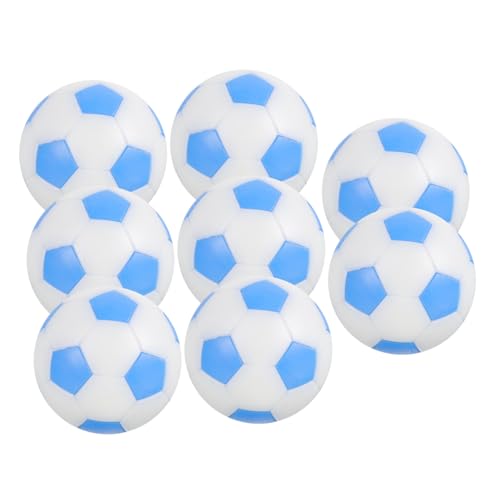 Vaguelly 8 Stück Teiliges Mini Tischkicker Bälle Austauschbare Tischfußball Kugeln für Erwachsene Langlebige Kunststoff Ersatzfußbälle für Kickertisch Farblich Elegantes Design von Vaguelly