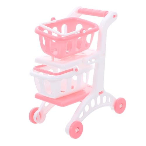 Vaguelly 8 Stück Teiliges Miniatur Einkaufswagen mit Realistischer Supermarkt Handwagen Fördert Fantasie und Soziale Fähigkeiten Tragbarer Einkaufswagen für Jungen und Mädchen Vaguelly 8 Stück Teiliges Miniatur Einkaufswagen mit Realistischer Supermarkt Handwagen Fördert Fantasie und Soziale Fähigkeiten Tragbarer Einkaufswagen für Jungen und Mädchen von Vaguelly